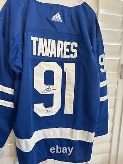 John Tavares Signed Toronto Maple Leafs Jersey Beckett BAS COA