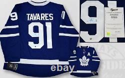 John Tavares Signed Toronto Maple Leafs Jersey Fanatics Autograph Frameworth Coa