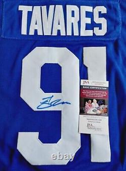 John Tavares Signed Toronto Maple Leafs Jersey Size 52 In Person. JSA CERTIFIED