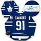 John Tavares Toronto Maple Leafs Autographed Adidas Authentic Hockey Jersey