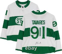 John Tavares Toronto Maple Leafs Signed St. Pats Fanatics Breakaway Jersey