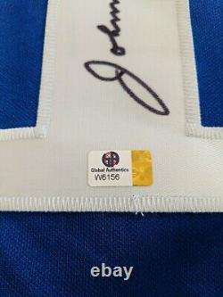 Johnny Bower 1 Toronto Maple Leafs XL Autograph Jersey HOF 1976 Witnessed COA