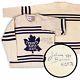 Johnny Bower Autographed Toronto Maple Leafs White Wool Starter Jersey