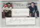 Johnny Bower Maple Leafs & Gump Worsley Canadiens Custom Cut Autograph Card 1/1