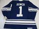 Johnny Bower Signed Toronto Maple Leafs Ccm Jersey Becket Bas Coa G37853