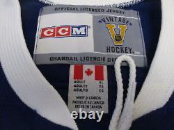 Johnny Bower Signed Toronto Maple Leafs CCM Jersey Becket Bas Coa G37853