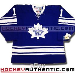 Johnny Bower Toronto Maple Leafs Jersey 1967 CCM Vintage Blue
