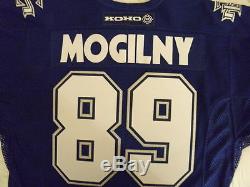 Koho Authentic Toronto Maple Leafs Alexander Alex Mogilny Jersey 48 fight strap
