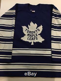 LARRY MURPHY 96'97 Blue Heritage Toronto Maple Leafs Game Worn Jersey used COA
