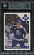 Leafs Hof Borje Salming Signed Autographed 1985-86 Opc Card Beckett (bas)