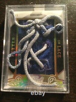 Leaf Pearl Lace 1/1 Dave Keon Game used