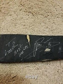 MATS SUNDIN 98'99 Signed Toronto Maple Leafs NHL NIKE Game Used Hockey Stick COA