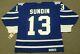Mats Sundin Toronto Maple Leafs 1995 Ccm Vintage Throwback Nhl Hockey Jersey
