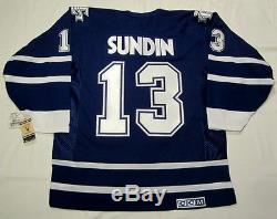 MATS SUNDIN size Medium Toronto Maple Leafs CCM 550 2000 2007 Hockey Jersey