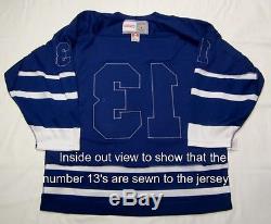 MATS SUNDIN size XL Toronto Maple Leafs CCM 550 2000 2007 Hockey Jersey