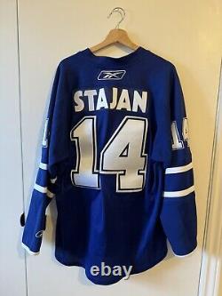 MENS XL Matt Stajan #14 Toronto Maple Leafs Reebok CCM Hockey Jersey