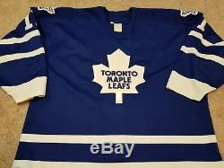 MIKE GARTNER 93'94 Blue Toronto Maple Leafs Game Worn Used Jersey w coa nhl
