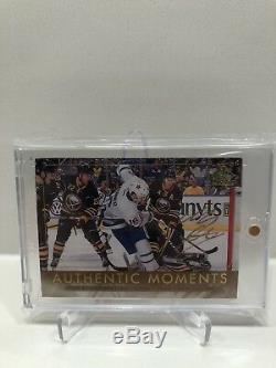 MITCH MARNER RC 2016-17 Upper Deck SP Authentic Moments GOLD Auto Rookie MINT