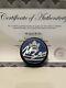 Morgan Reilly Signed Autograph Toronto Maple Leafs Reverse Retro Puck Withcase Coa