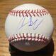 Maple Leafs Auston Matthews Auto Signed Rawlings Major League Baseball- Jsa Coa