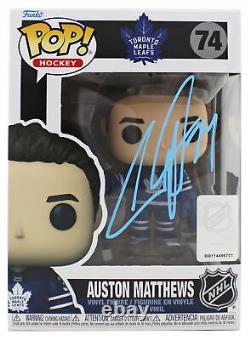 Maple Leafs Auston Matthews Authentic Signed #74 Funko Pop Vinyl Figure Fanatics