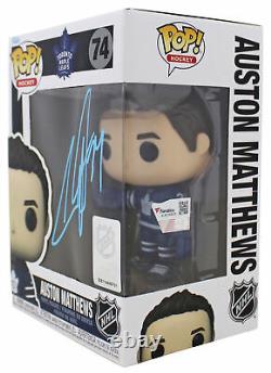 Maple Leafs Auston Matthews Authentic Signed #74 Funko Pop Vinyl Figure Fanatics