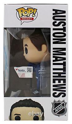 Maple Leafs Auston Matthews Authentic Signed #74 Funko Pop Vinyl Figure Fanatics