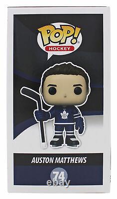 Maple Leafs Auston Matthews Authentic Signed #74 Funko Pop Vinyl Figure Fanatics