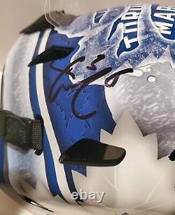 Maple Leafs JACK CAMPBELL signed autographed Full Size Hockey Goaltender Mask