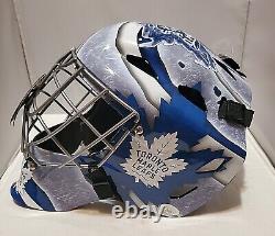 Maple Leafs JACK CAMPBELL signed autographed Full Size Hockey Goaltender Mask