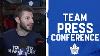 Maple Leafs Media Availability Pregame Vs San Jose Sharks November 30 2022