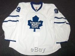 Mark Bell Toronto Maple Leafs Game Worn Used Jersey Chicago Black Hawks Del NHL