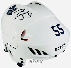 Mark Giordano Signed Toronto Maple Leafs Full-Size Helmet FS Autographed JSA COA