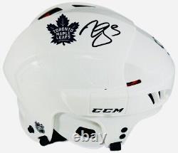 Mark Giordano Signed Toronto Maple Leafs Full-Size Helmet FS Autographed JSA COA