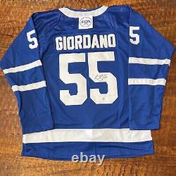 Mark Giordano Signed Toronto Maple Leafs Jersey PSA DNA Autographed