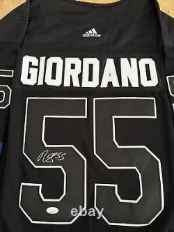 Mark Giordano Toronto Maple Leafs Autographed Jersey JSA Certified