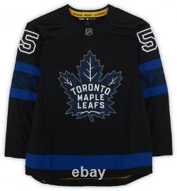 Mark Giordano Toronto Maple Leafs Signed Black Alternate Adidas Authentic Jersey