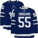 Mark Giordano Toronto Maple Leafs Signed Blue Adidas Authentic Jersey