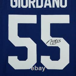 Mark Giordano Toronto Maple Leafs Signed Blue Adidas Authentic Jersey