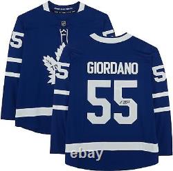 Mark Giordano Toronto Maple Leafs Signed Blue Fanatics Breakaway Jersey