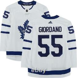 Mark Giordano Toronto Maple Leafs Signed White Adidas Authentic Jersey