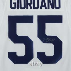 Mark Giordano Toronto Maple Leafs Signed White Adidas Authentic Jersey