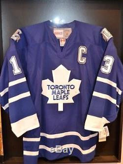 Mats Sundin Signed Toronto Maple Leafs CCM Vintage Style Jersey