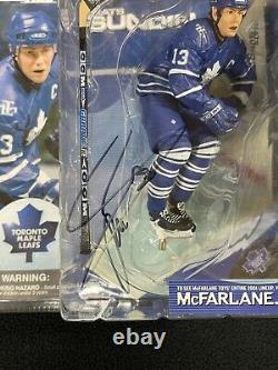 Mats Sundin Signed Toronto Maple Leafs McFarlane Action Figure JSA COA