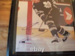 Mats Sundin Toronto Maple Leafs Autographed 8 X 10 Plaque