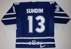 Mats Sundin Toronto Maple Leafs Nike Authentic Jersey 52