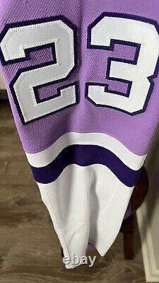 Matthew Knies Adidas Authentic Hockey Fights Cancer Stitched Jersey Leafs NWT