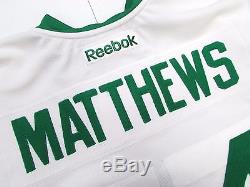 Matthews Toronto Maple Leafs Authentic St. Pat's Reebok Edge 2.0 7287 Jersey