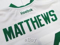 Matthews Toronto Maple Leafs Authentic St. Pat's Reebok Edge 2.0 7287 Jersey 56