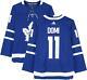 Max Domi Toronto Maple Leafs Autographed Blue Adidas Authentic Jersey